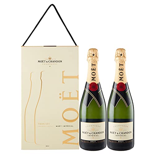 Moet & Chandon Champagner 0,75 lt. - Packung von 2 Flaschen von Moet & Chandon