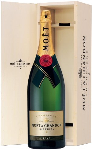 Moet & Chandon Champagner Brut Impérial Jeroboam in Holzkiste 12% 3l Fl. von Moët & Chandon