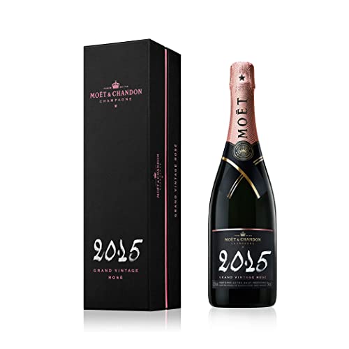 Moët & Chandon Grand Vintage Rosé 2015 Champagner (0.75 l) in Geschenkpackung von Moët & Chandon