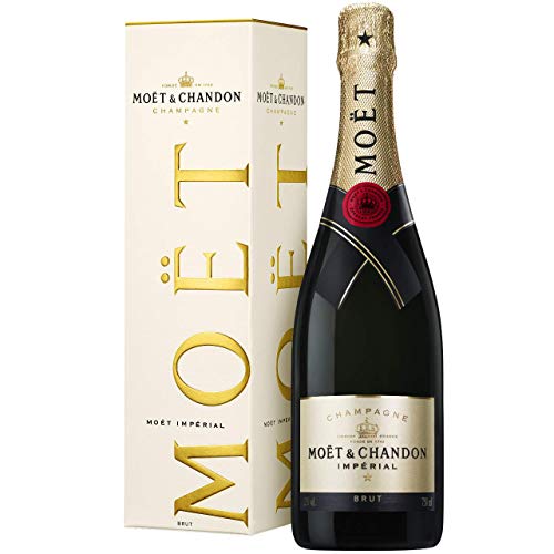 Moët & Chandon Imperial Brut Champagner in Geschenkverpackung (1 x 0,75l) von Moët & Chandon