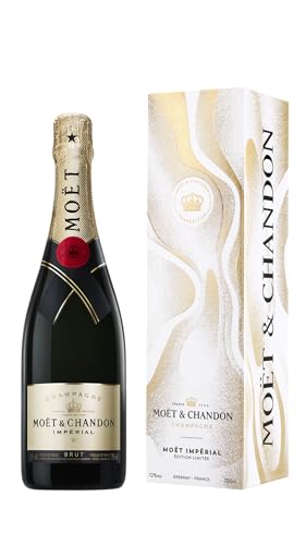 Moët & Chandon Impérial Champagner in Weihnachtsgeschenkbox (1x0,75l) von Moët & Chandon