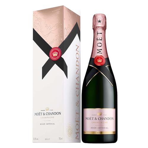 Moët & Chandon Rosé Impérial Champagner in Geschenkverpackung, 0,75L von Moët & Chandon