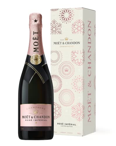 Moët & Chandon Rosé Champagner Limited End of Year Edition in Geschenkverpackung (1 x 0,75l) von Moët & Chandon