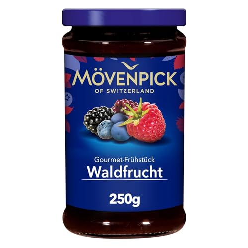 Mövenpick Gourmet-Frühstück Waldfrucht, Premium Fruchtaufstrich, 250 g von Mövenpick