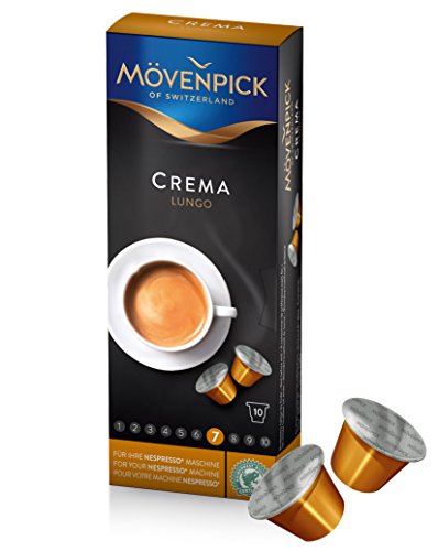 MÖVENPICK CREMA LUNGO Kaffeekapseln 1 x 10 Kapseln von Mövenpick