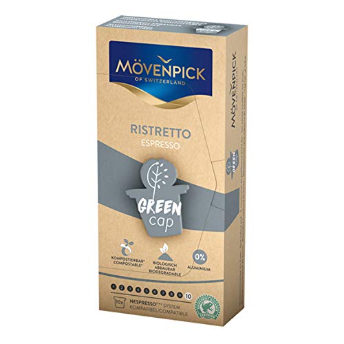 MÖVENPICK RISTRETTO Kaffeekapseln 5 x 10 Kapseln Sparset von Mövenpick