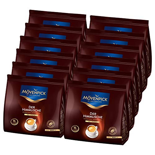 Mövenpick DER HIMMLISCHE 12x16 Kaffeepads á 112g (1344g) - Premium Kaffee, 192 Pads von Mövenpick