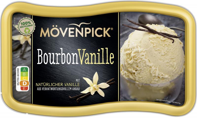 Mövenpick Eis Bourbon Vanille Familienpackung von Mövenpick