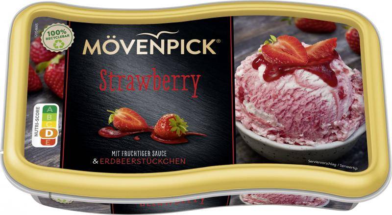 Mövenpick Eis Strawberry von Mövenpick