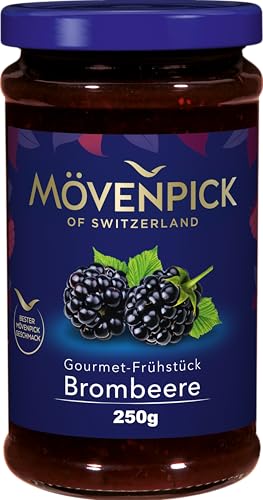Mövenpick Gourmet-Frühstück Brombeere, Premium Fruchtaufstrich, 55 Prozent Frucht, 250 g Mövenpick Gourmet-Frühstück Brombeere, Premium Fruchtaufstrich, 55 Prozent Frucht, 250 g von Mövenpick