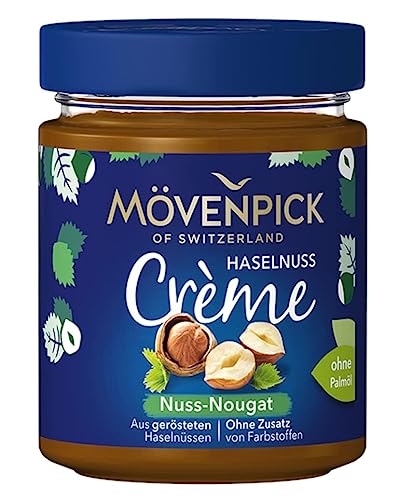 Mövenpick Haselnuss Crème Nuss-Nougat, Premium Nuss-Brotaufstrich, 300g von Mövenpick