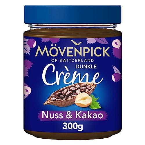 Mövenpick Haselnuss Crème Nuss-Kakao, Nussaufstrich, 300g Glas von Mövenpick Haselnuss