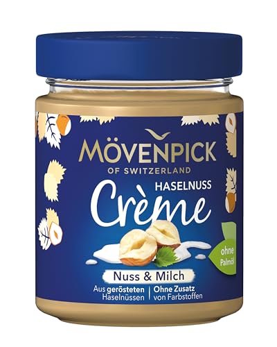 Mövenpick Haselnuss Crème Nuss & Milch, Premium Nuss-Brotaufstrich, 300g von Mövenpick