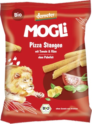 Mogli Bio Pizza Stangen mit Tomate und Käse (2 x 75 gr) von Mogli