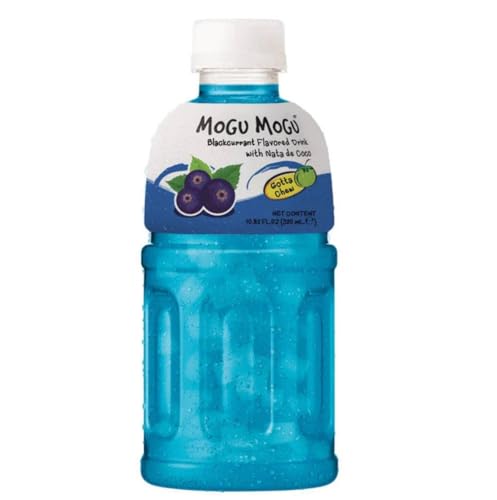 Mogu Mogu Blackcurrant Geschmack mit Nata de Coco 24x320 ml Flasche Erfrischungsgetränk Mogu Mogu Blackcurrant Geschmack mit Nata de Coco 24x320 ml Flasche Erfrischungsgetränk von Mogu Mogu