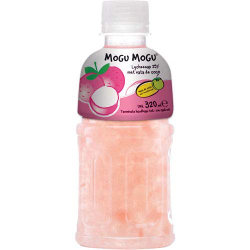 MOGU MOGU Lychee / Litschi Geschmack mit Nata de Coco 24 x 320ml von Mogu Mogu