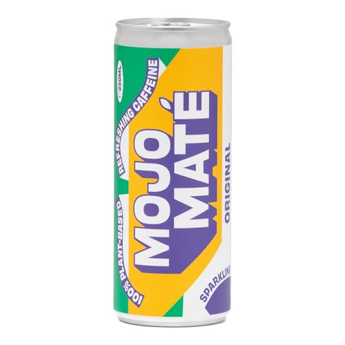 Mojo Maté Original - Natural Energy Drink | Sparkling and Refreshing with Organic Yerba Mate | Hydrating and energizing | Low in kcal & sugars - 65mg Natural Coffee - 100% Organic | 12 x 250ml von Mojo Maté