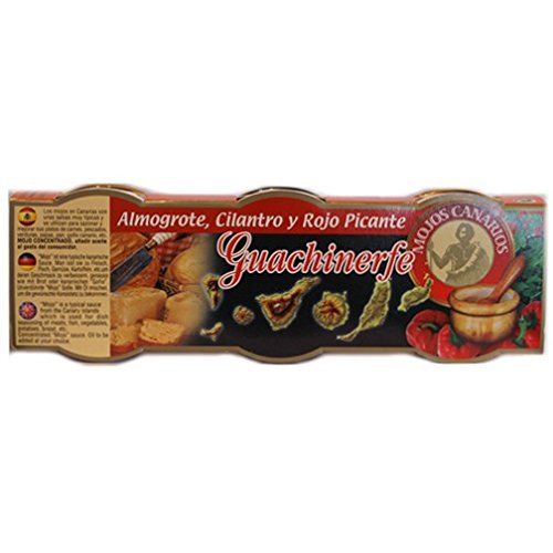 Mojos Canarios Guachinerfe '3 Mojo Saucen Mixpackung ', 3x 120 ml Mojos Canarios Guachinerfe '3 Mojo Saucen Mixpackung ', 3x 120 ml von Mojos Guachinerfe S.L.
