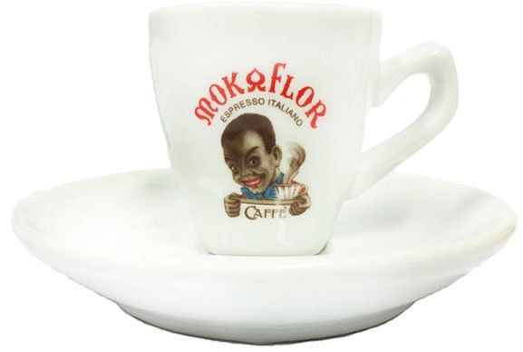 Mokaflor Cappuccinotasse weiss Moretto von Mokaflor