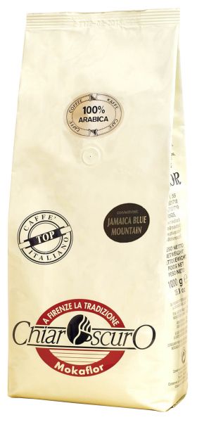 Chiaroscuro 100% Arabica mit Jamaica Blue Mountain von Mokaflor