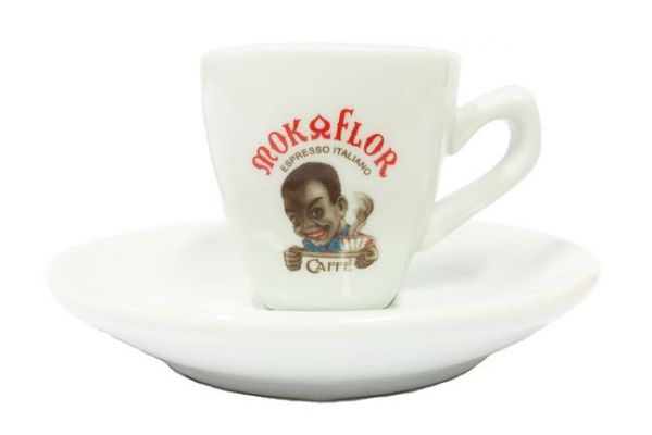 Mokaflor Espressotasse weiss Moretto von Mokaflor