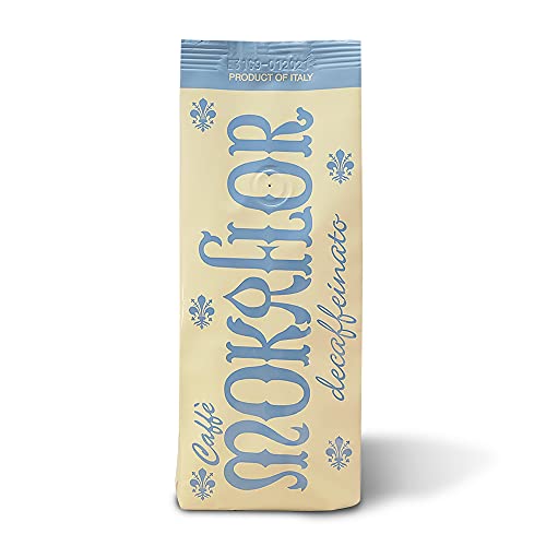Mokaflor Miscela Decaf, 250g Ganze Kaffeebohnen, Hochwertiger Italienischer Arabica Röstkaffee, Entkoffeinierter Espresso, Kaffee mit Kakaonoten Mokaflor Miscela Decaf, 250g Ganze Kaffeebohnen, Hochwertiger Italienischer Arabica Röstkaffee, Entkoffeinierter Espresso, Kaffee mit Kakaonoten von Mokaflor