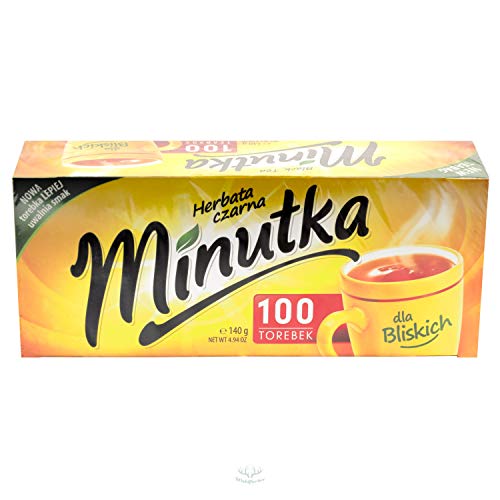 Mokate Schwarzer Tee Minutka 100 Beutel 140g von Mokate