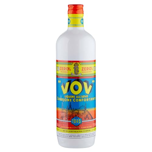 Molinari VoV - Liquore all´uovo Zabajone Confortante/Zabaione Likör aus Italien/keine Farbstoffe (1 x 0.7l) von Molinari