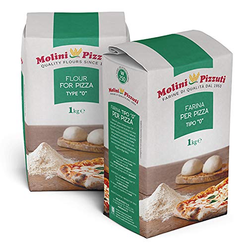 Pizzuti Mehl "0" für Pizza Kg. 1 - Paket 10 Stück von Molini Pizzuti