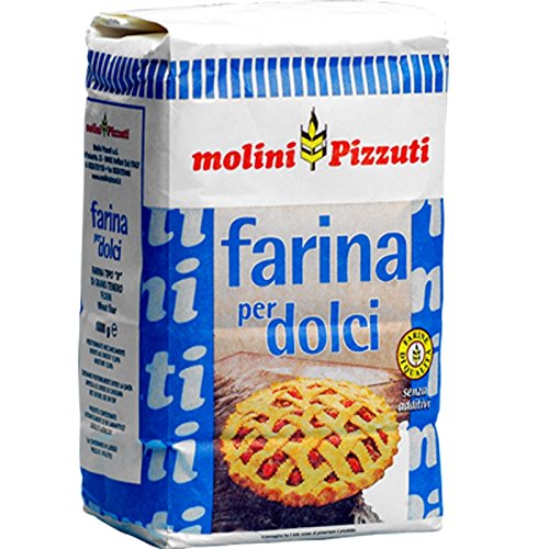 Pizzuti Mehl Für Süßigkeiten Kg. 1 - Paket 10 Stück von Molini Pizzuti