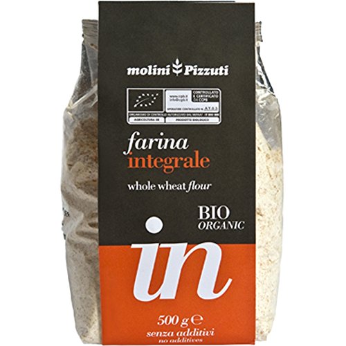 Pizzuti Mehl"Integral BIO" 500 Gr - Paket 6 Stück von Molini Pizzuti