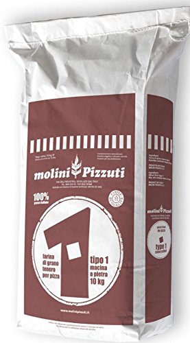 Pizzuti Mehl "TYP 1" STEIN GEFORMTE 10Kg von Molini Pizzuti