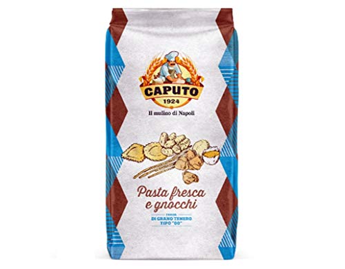 Farina Molino Caputo Pasta Fresca e Gnocchi Napoli Mehl Weichweizen Typ "00" 25Kg von Molino Caputo