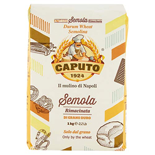 MOLINO CAPUTO Antico Mühle Caputo Semola Hartkorn Rimacinata 10-Pack von Caputo