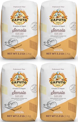 MOLINO CAPUTO Antico Mühle Caputo Semola hart Korn rimacinata 4-Pack von Molino Caputo