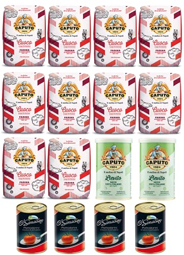 Testpaket 10x Farina Molino Caputo + 2x Caputo Trockenhefe + 4x O'Sarracino Pomodorini 400g Testpaket 10x Farina Molino Caputo + 2x Caputo Trockenhefe + 4x O'Sarracino Pomodorini 400g von Molino Caputo