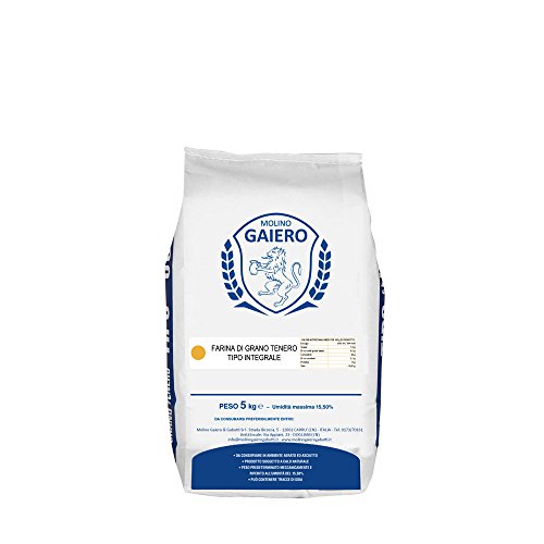Vollkorn Mehl 5 kg von Molino Gaiero e Gabutti