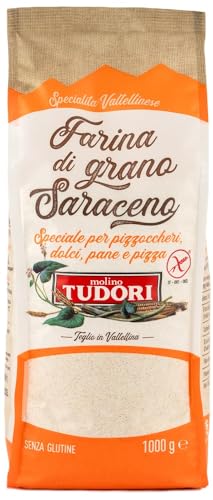 Italienisches Rohes Natürliches Buchweizenmehl 1Kg - Glutenfrei | GMO Frei - 1Kg Buchweizenmehl von Molino Tudori von Molino Tudori