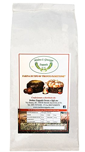 1 kg BEREIT PANETTONE Weichweizenmehl Typ 00 - Molino Zappalà von Molino Zappala'