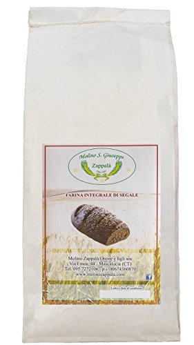 1 kg ganzes Roggenmehl "Molino Zappala" - Molino Zappalà 1 kg ganzes Roggenmehl "Molino Zappala" - Molino Zappalà von Molino Zappala'