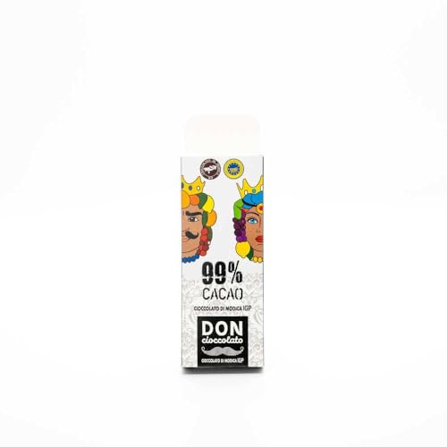 100 g Extra dunkler Kakao 99% - Modica IGP-Schokolade 100 g Extra dunkler Kakao 99% - Modica IGP-Schokolade von Molino Zappala'