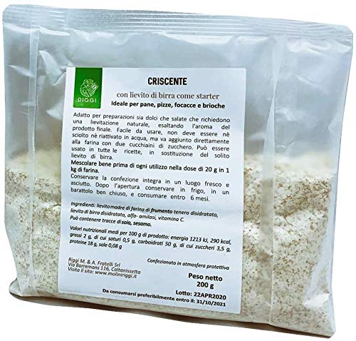 10 Stück x 200 g dehydrierte Mutterhefe 10 Stück x 200 g dehydrierte Mutterhefe von Molino Zappala'