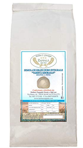 25 kg Khorasan WHOLEMEAL Mehlsteinmahlen - MOLINO ZAPPALA ' von Molino Zappala'