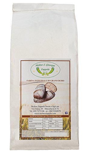 25 kg Voller sizilianischer Hartweizengrieß - Molino Zappala 'snc 25 kg Voller sizilianischer Hartweizengrieß - Molino Zappala 'snc von Molino Zappala'