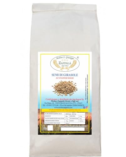 5 kg Sonnenblumenkerne 5 kg Sonnenblumenkerne von Molino Zappala'