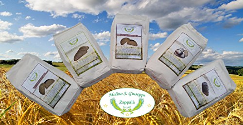 5 kg Mix Pack Integral "RUSSELLO, TUMMINIA, BUCKWHEAT, WHOLEMEAL DURUM WHEAT, RYE-MOLINO ZAPPALA" 5 kg Mix Pack Integral "RUSSELLO, TUMMINIA, BUCKWHEAT, WHOLEMEAL DURUM WHEAT, RYE-MOLINO ZAPPALA" von Molino Zappala'