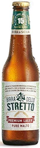 Birra dello Stretto 33cl "Premium Lager" Reinmalz von Molino Zappala'