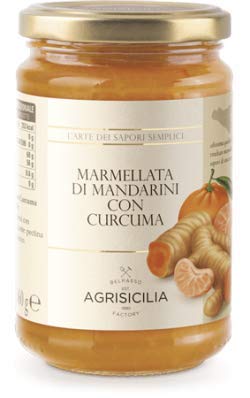 Sizilianische Mandarinen- und Kurkuma-Marmelade 360 g Sizilianische Mandarinen- und Kurkuma-Marmelade 360 g von Molino Zappala'