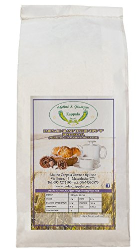 25 kg VERSTÄRKTES Weizenmehl Typ 0 - MOLINO ZAPPALA ' 25 kg VERSTÄRKTES Weizenmehl Typ 0 - MOLINO ZAPPALA ' von Molino Zappala'