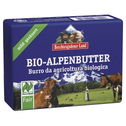 Alpenbutter, mild gesäuert Alpenbutter, mild gesäuert von Molkerei Berchtesgadener Land